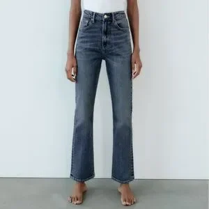 Zara Jeans Zara High Rise Stove Pipe Jeans Poshmark